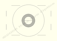 Nikon D2X Type V High Speed Crop Markings